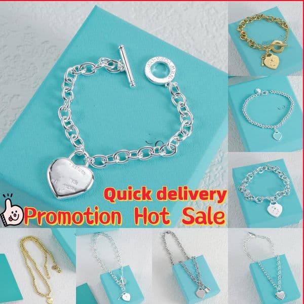 heart bracelet 925 sterling silver jewelry designer bracelets diamond double heart charm key arrow bracelet designer charms womens bracelete luxury jewelry DH