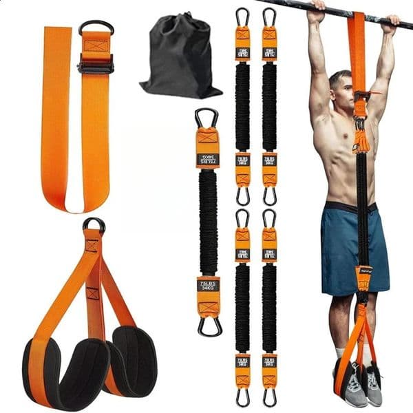 Pull Up Assistance Bands Heavy Duty Resistance Band for UpKnee Rest Assist Strength Training 260202