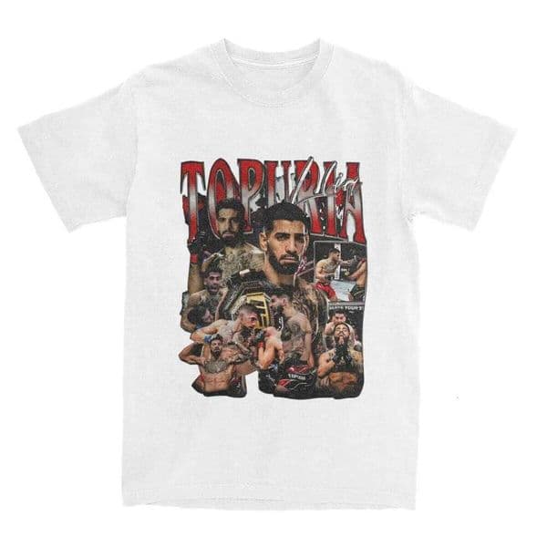 Women's Men's T-Shirt Ilia Topuria T-Shirts Harajuku Summer Tees Y2K Fun Casual Cotton Short Sleeve Tops Gift L260225