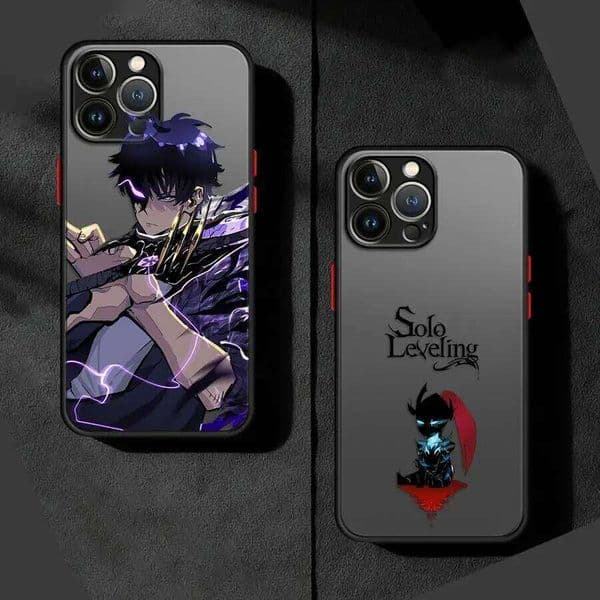 Anime S-Solo Levelings Phone Case for iPhone 14 15 16 Plus 11 13 Pro Max 12 Mini 7 8 SE XR XS 16e Soft shell J260205