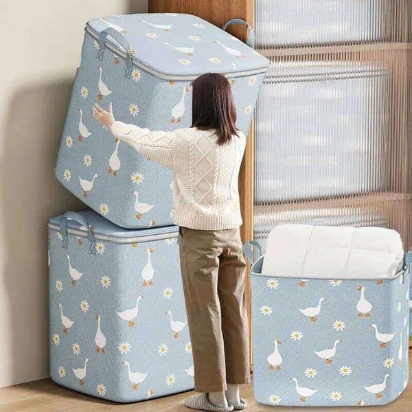1 Piece Pouch Storage Bag Organizer Used To Store Daily Necessities Foldable Waterproof Material High-Capacity 26Y0225