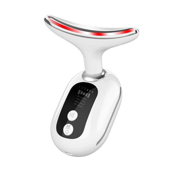 3 in 1 Massager EMS Microcurrent Neck Face Device Red Light Pon aging Massager Skin Machine 260207