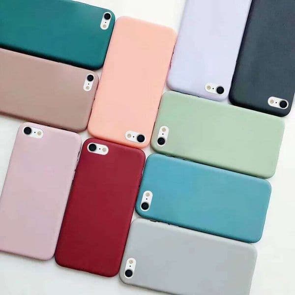 Original For Plus 2020 2022 Shockproof TPU Liquid Silicone Protective Phone Back Cover for iphone 7 8 SE Case J260205