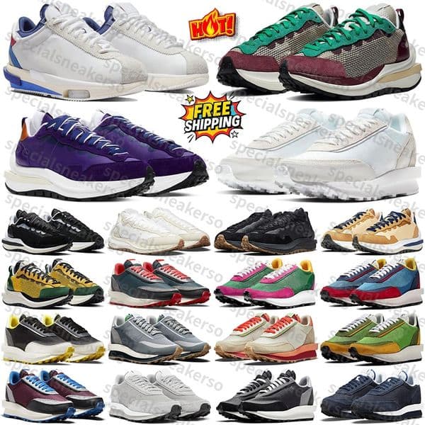 Free Shipping Designer sacai sacais waffle vaporwaffle sneakers Shoes chaussure schuhe for mens womens schoenen men women trainers Zapato Plate-forme luxury