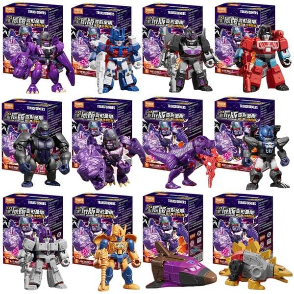 Blokees Transformers Defender Version Figure Grimlock Dinobots Starscream Prime Transformation Robot Collection Toy 260124