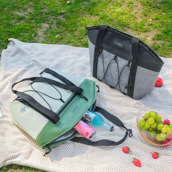20L Large Capacity Portable Lunch Insulated Bag Fashionable Waterproof Outdoor Camping Refrigerated Box 260203