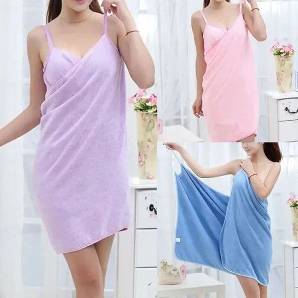 Wearable Ladies Shower Spa For Adults Beach Soft Towel For Women Microfiber Bathrobe Bath And Sauna Towels 260126 B2