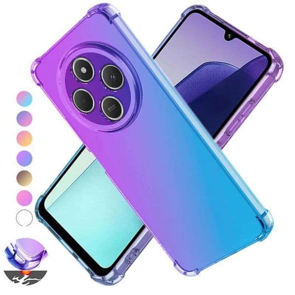 Four-corners Shockproof Gradient TPU Case for Xiaomi Redmi 14C 4G Poco C75 Protective Cover Fundas Coque Capa J260205
