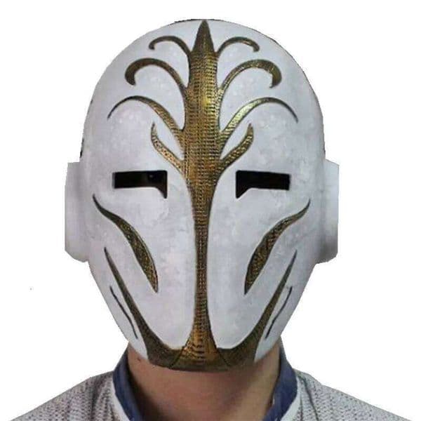 Jedi Fallen Samurai Halloween Makeup Ball Party Mask Role Play Prop Resin 26W0226