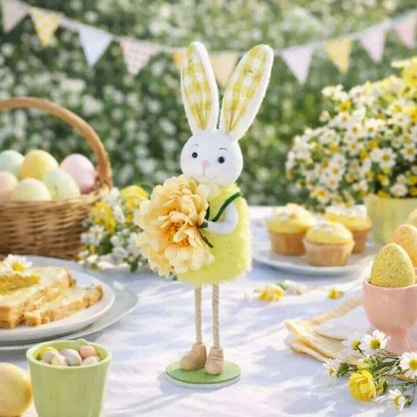 2026 New Spring Birds - Floral Arrangement, Easter Bunny Ornament, Tiered Tray Decorations, Tabletop Decor 26Y0226