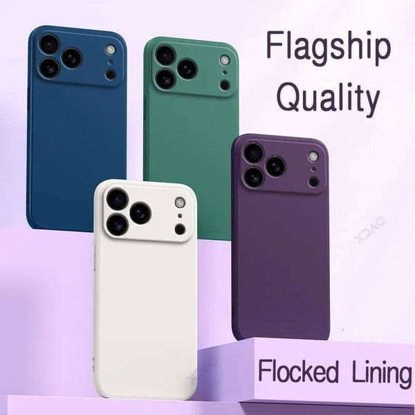 Luxury Candy Cellphones Cases for iPhone 17 Air Pro Max Camera Protection iPhone17Pro 17ProMax Soft Cover Square Silicone Armor J260205