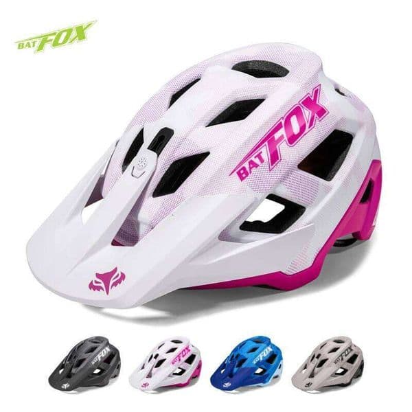 BATFOX 2025 MTB Speedframe Pro Mountain Cycling Helmet Summer Colorful Bicycle Helmets For Youth Adults Women Girl Female 26Y0226