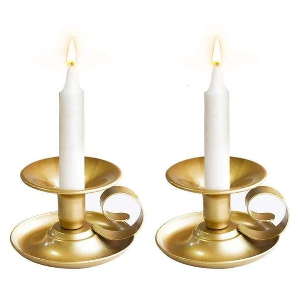 European-Style Tea Cup Metal Iron Simple Candlestick Holder Single-Head Base Tabletop Candle Holders C260226