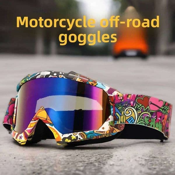Racing Goggles Dirt Bike Glasses Motocross Outdoor Off Road Ski Sport ATV Cycling Eyewear Z260225