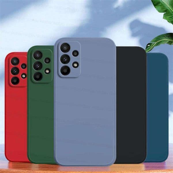 For A13 A14 A24 A25 A33 A34 A53 A54 5G Cover Liquid Silicone Case Samsung Galaxy A23 J260205