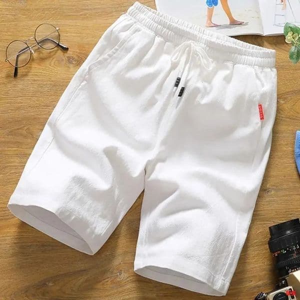 Loose Cotton Linen Mens Summer Sport Casual Shorts Thin Beach Pants AllMatch Lightweight Comfortable WideLeg Beachwear 260129BANJIA