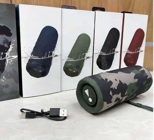 Wireless Bluetooth Speaker Compact Portable Audio Player Loud Stereo Sound Hands-Free Call for Outdoor Sports Home Office T260227