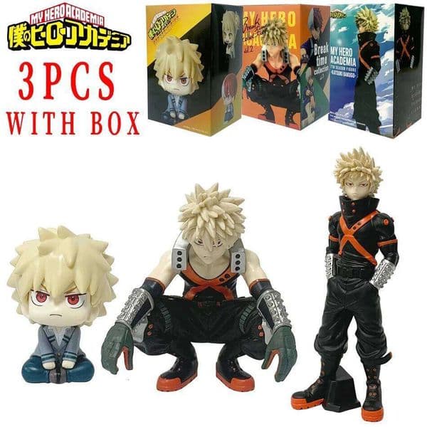 In Stock My Hero Academia 7TH SEASON FIGURE Katsuki Bakugo Model Anime Figure Toys for Kids Christmas Gift T260226