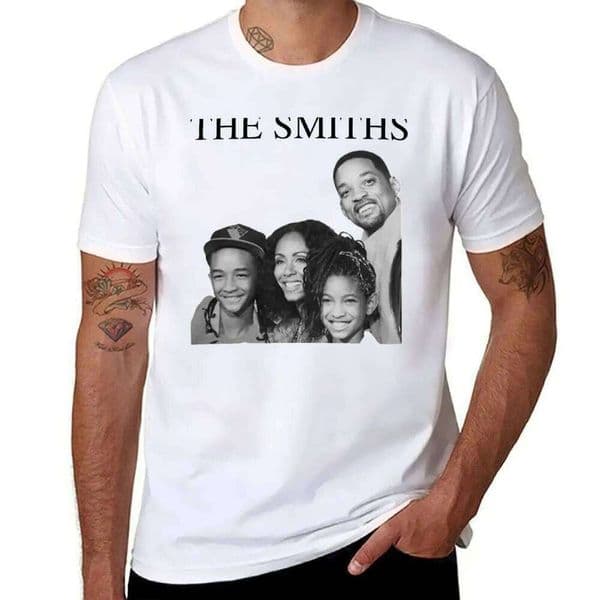 the smiths will smith cotton shirt man anime t shirts oversize T-Shirt C260227