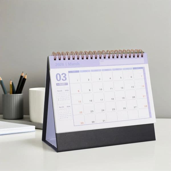 Small Desk Calendar 2025-2026 Calendars Pocket Planner Desktop Pad Mini Notepad Desk Calendar 2026 Schedule Calendar 260203
