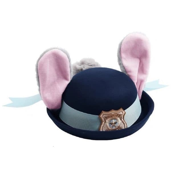 Cosplay Hat Rabbit Bowler Officer Judy Adult Headband Headwear Cute Gift 260122