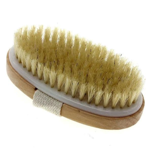 Designer Wholesale-Wood Wooden Body Brush Massager Bath Shower h Back Spa Scrubber 002