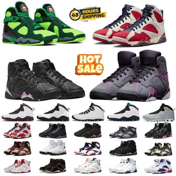 7s 8s Basketball Shoes Mens white Infrared Flint Cardinal Citrus Afrobeats Pantone Hare Sneakers Trainers size 40-47