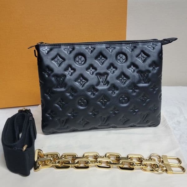Luxury Handbag Designer Bag Shoulder Bag Wallet Women's High-Quality Crossbody Bag Black Leather Bag Removable Adjustable Shoulder Strap Zipper Closure1