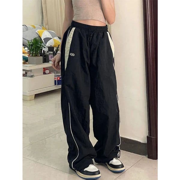 Women Baggy Harajuku Cargo Pants Strtwear Hip Hop Wide Leg Pant Parachute Sweatpants Techwear Joggers Oversized Y2K Trousers 260130 S260512