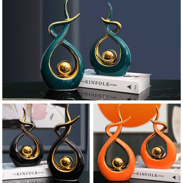 Modern light luxury decoration living room wine cabinet decoration TV cabinet porch crafts home accessories European luxury high grade S260226