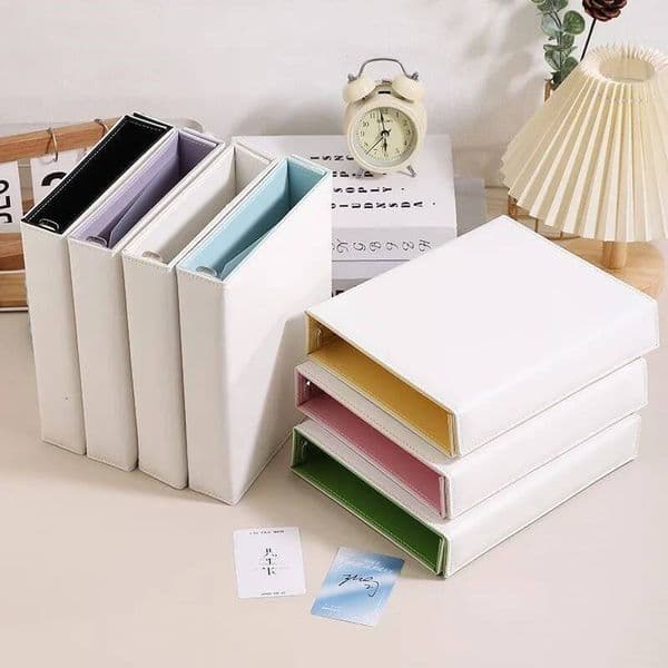 Bestseller Binder A5 Photocard Collect Book Magnetic Buckle Large Capacity Holder PU Leather Idol Photo Card Collection Album ZF932 ddmytues