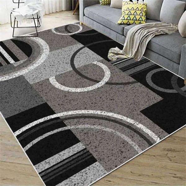 VIKAMA Nordic Abstract Carpet Living Bedroom Kitchen Dining Room Home Decor Geometric Large Area Floor Mat H260227