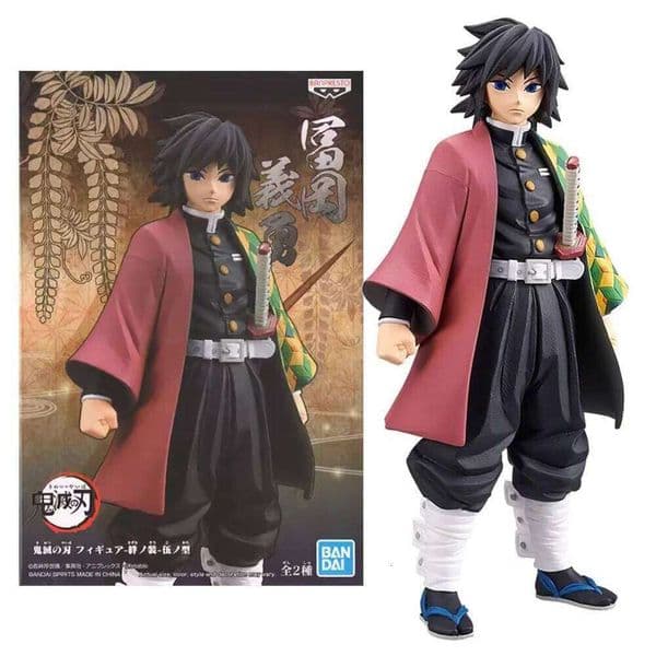 15CM Anime Demon Slayer Tomioka Giyuu Kimetsu Yaiba Kamado Tanjirou Figure Kizuna no Sou Model Toy Gift T260226