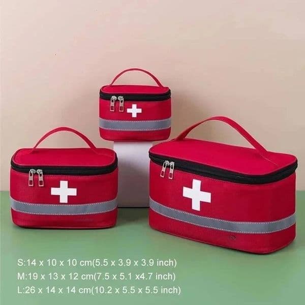 Bestseller Storage Bag Large Capacity Household Medical Pack Portable Outdoor Trip Medicine Preserve First Aid Kit Multi-Role Oxford Cloth ddmytues