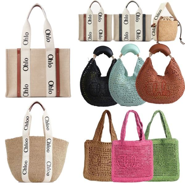 Designer Bags Tote Bags Luxury Bags Beach Bags Womens Fashion Bags Linen Canvas Bags High-Quality Shoulder Bags Large Capacity Shopping Bags Crossbody Bags Handbags
