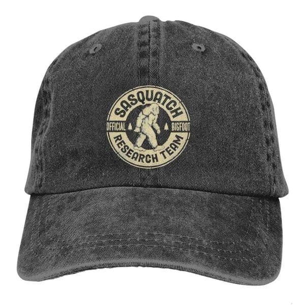 Bigfoot Sasquatch Multicolor Hat Peaked Women's Cap Research Team Vintage Personalized Visor Protection Hats Z260226