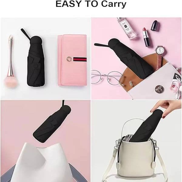 Bestseller Folding Umbrella Compact Portable Case for Storing Sun UV Resistant Mini Umbrellas ddmytues