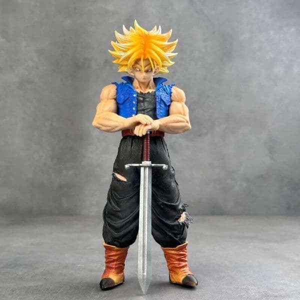 23cm/9.84in Anime Dragon Ball Z Figure Trunks Action Figures Pvc Statue Collection Model Toys for Children Gifts T260226