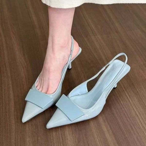 FAshion Square Pointed Toe Sandals Pumps for Women Temperament New Summer Desiger Slingback High Heels Shoes Office Dress K260228