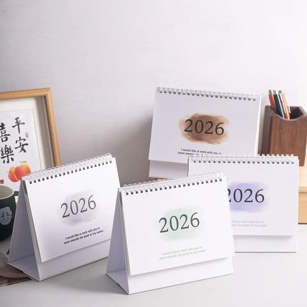 2026 Desk Calendar Large English Calendar Books Annual To Do List Monthly Daily Planner Time Manegement 260203