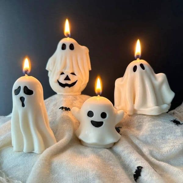 Bestseller Ghost Pumpkin Silicone 3D Skeleton Zombie Plaster Resin Mold Autumn Decor DIY Halloween Scented Candle Gifts ddmySat Z260520