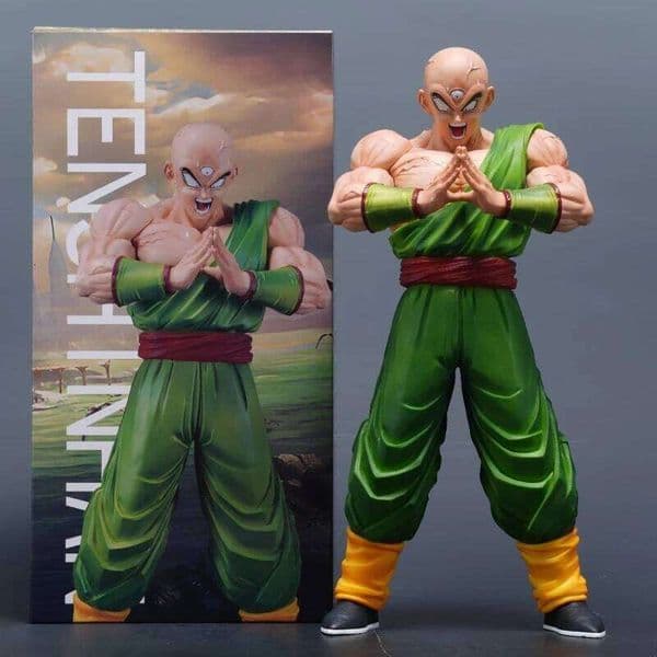 30cm/11.81in Anime Dragon Ball Figure Tien Shinhan Action Figures Pvc Statue Desktop Ornamen Collection Model Toys Gifts T260226
