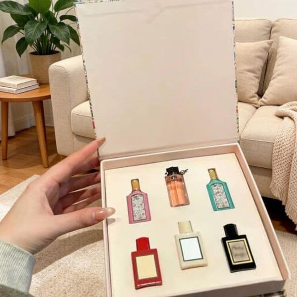 Gift Set Designer gift Perfume woman garden 6 pcs set with suit kit with box good smell long time leaving body mist high quality fast ship Fast Delivery
