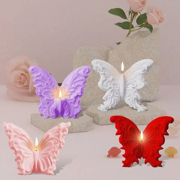 Bestseller Butterfly Silicone Scent Candle Flower Design DIY Insect Plaster Resin Mold Handmade Animal Candlelight Dinner Decor ddmySat Z260520