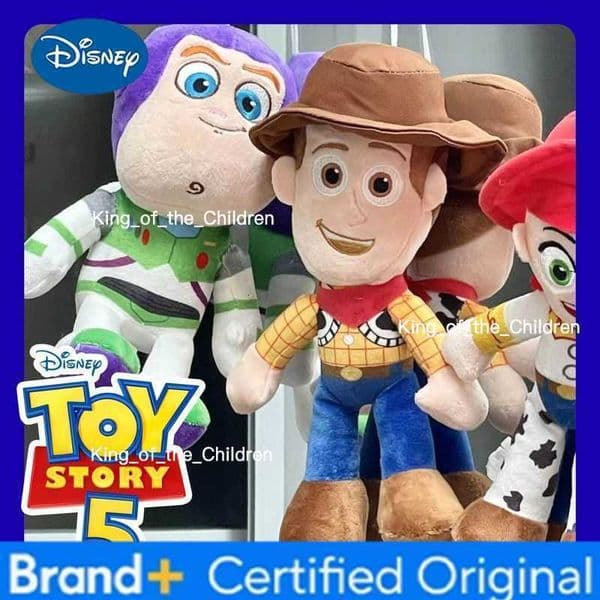 Disney 23cm Cute Woody Buzz Lightyear Plush Toy Lovely Stuffed Anime Jessie Plushies Pendant Cartoon Doll Home Decor Xmas Gifts H260228