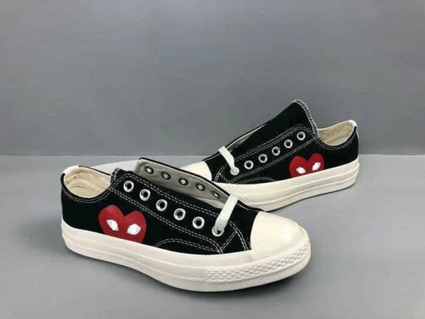 sneaker Designer Sport Outdoor Shoes Luxury Skate Chuck lowtop Canvas Play Jointly Big Eyes High Top Dot Heart Women Men Designer Sneakers Chaussures 02 59B2a
