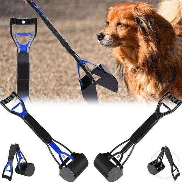 Poop Grabber Pooper Scooper Long Handle Large Folding Design Shovel Picker Fecal Collector Cleaning Tool Pet Suppl Dog 26Y0227