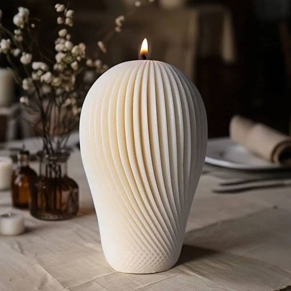 Bestseller Art Geometry Irregular Silicone Mold Vase Shape Textured Surface Design DIY Resin Plaster Scent Candle Making Home Decor ddmySat Z260520