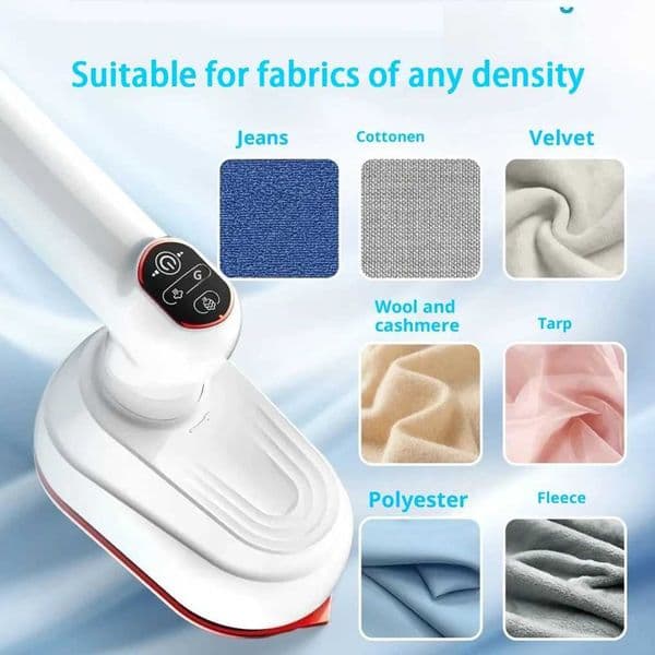 2-in-1 Clothes Steamer Digital Display Screen Travel Titanium Three - C260601