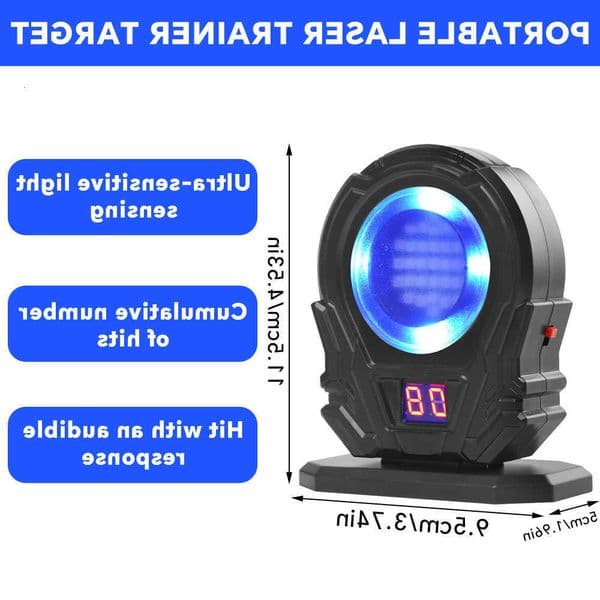 GK Infrared Induction Electronic Scoring Laser Target Dry Fire Training Color Sensitive Counting Toy for Outdoor Shooting X2605291